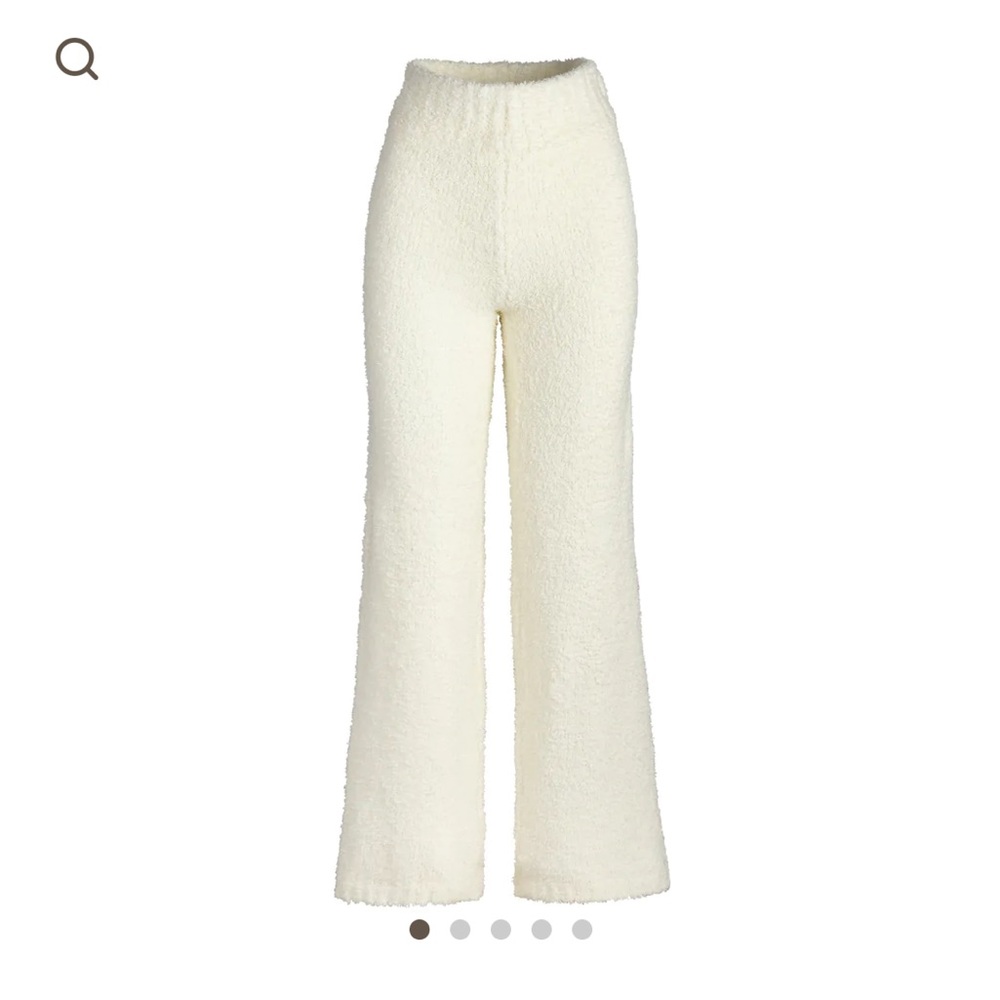 SKIMS Cozy Knit Pants - Bone S/M